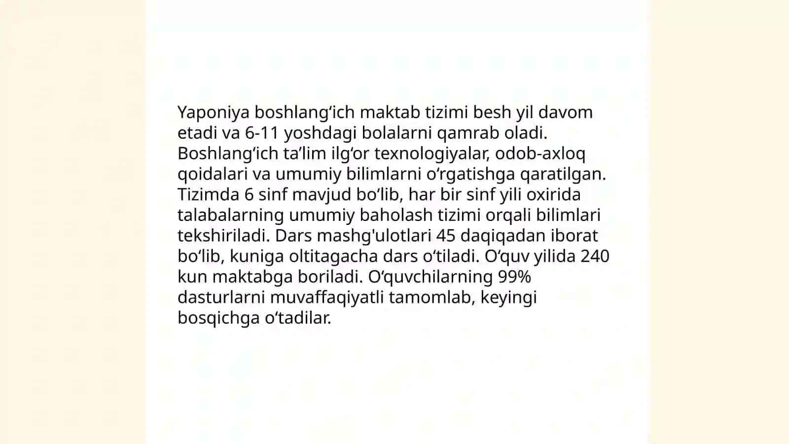 Yaponiya talim tizimi 4