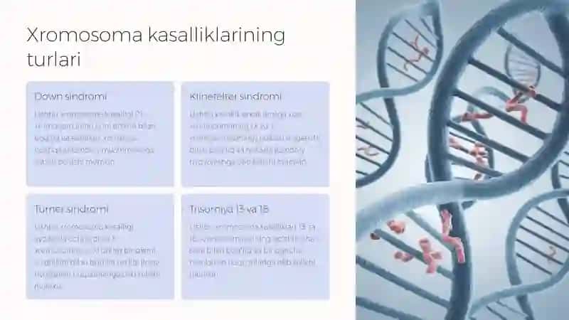 Xromosoma kasalliklari 4