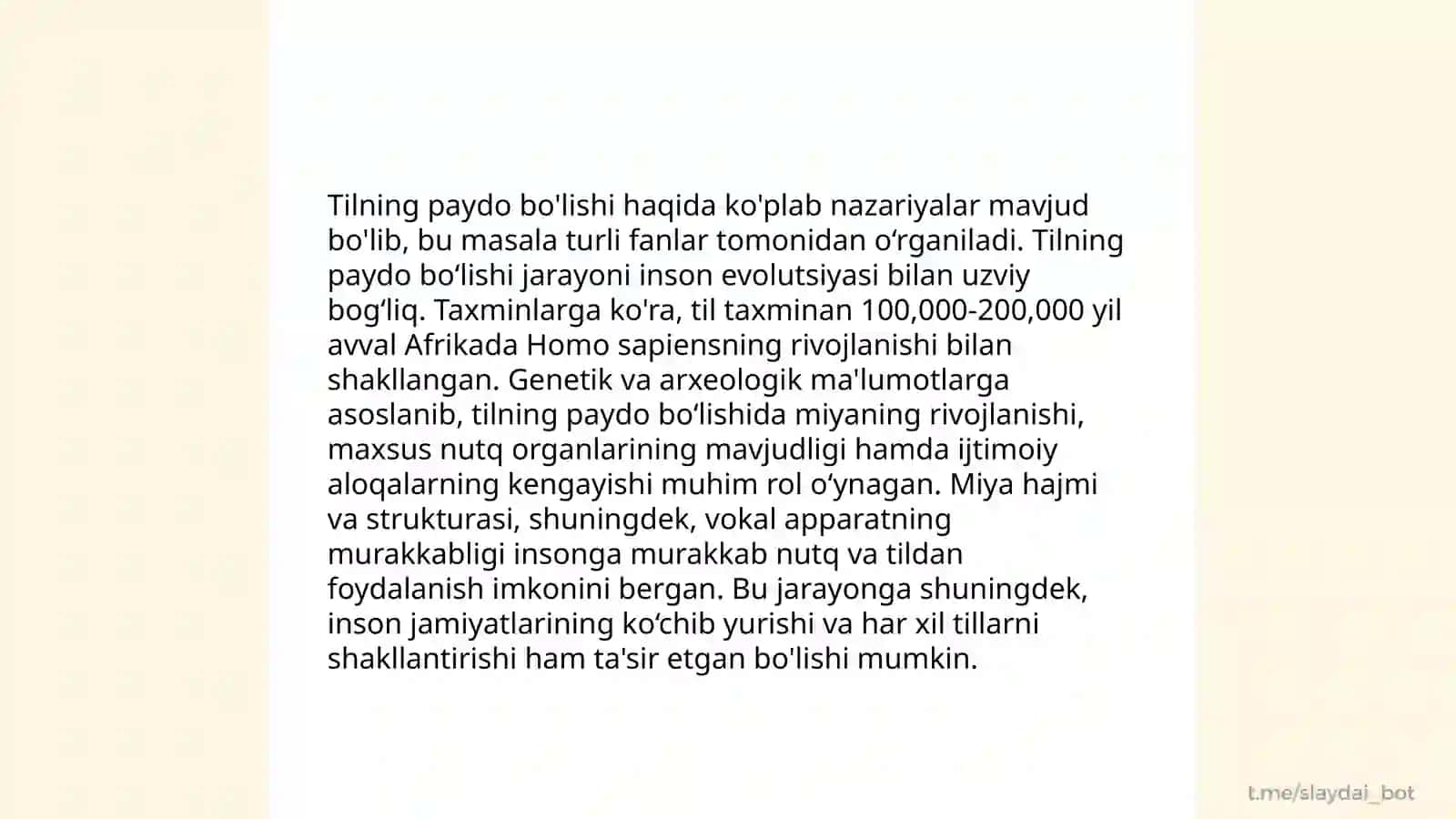 Tilshunoslik fanining o'rganish obyekti 4