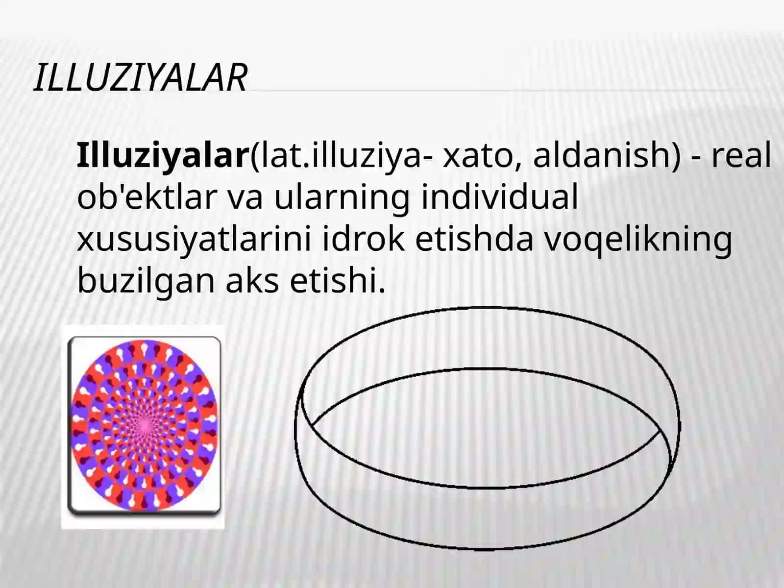 Gallyutsinatsiyalar va illuziyalar 4