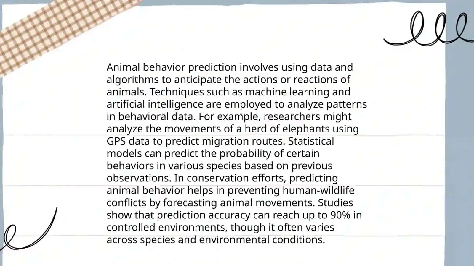 Animal forecasters 4
