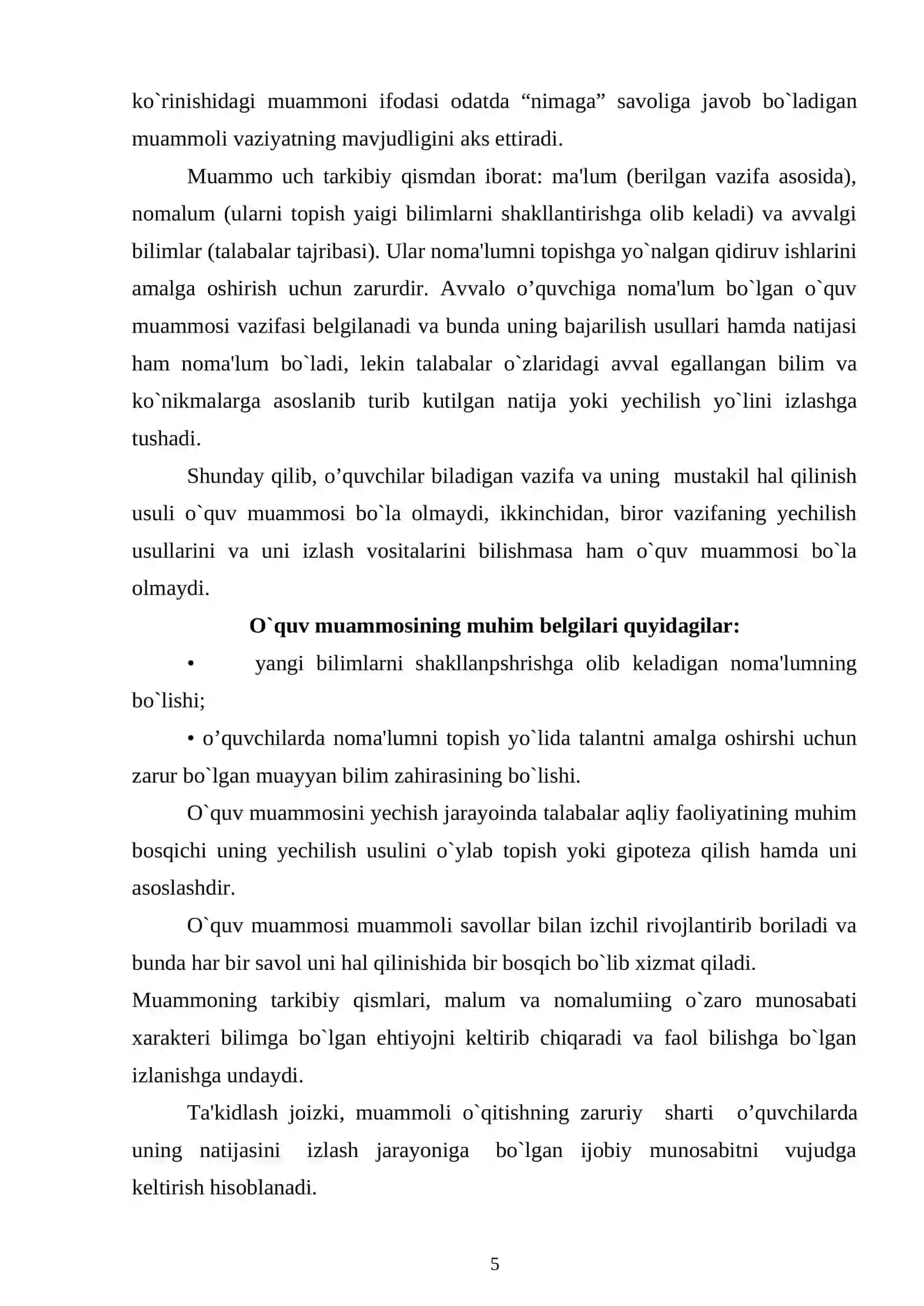 Muammoli O`qitish Teknologiyalari 4