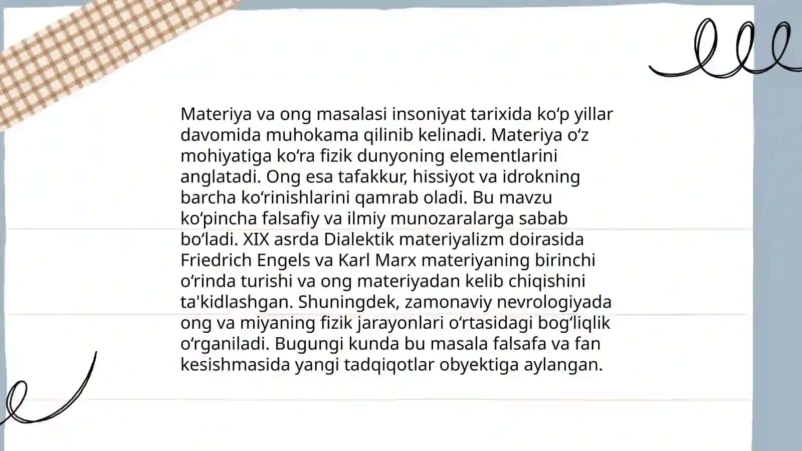 Borliq falsafasi 4