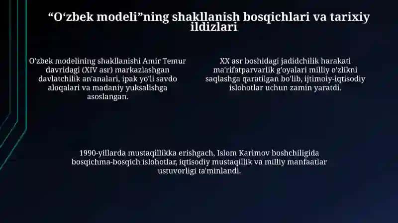 Oʻzbek modeli 4