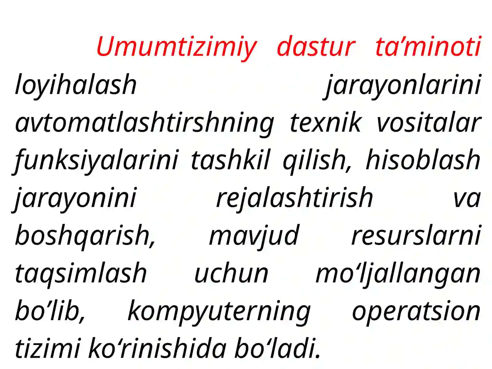 Avtomatlashtirilgan loyihalashning dastur ta’minoti 4