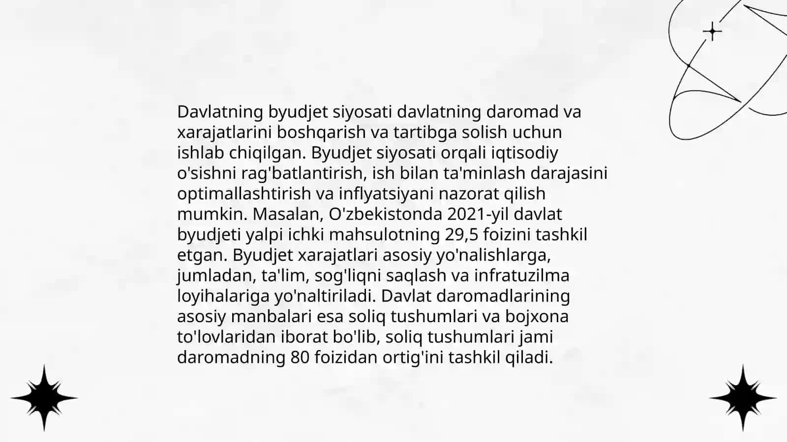 Davlatning iqtisodiy rivojlanishi 4