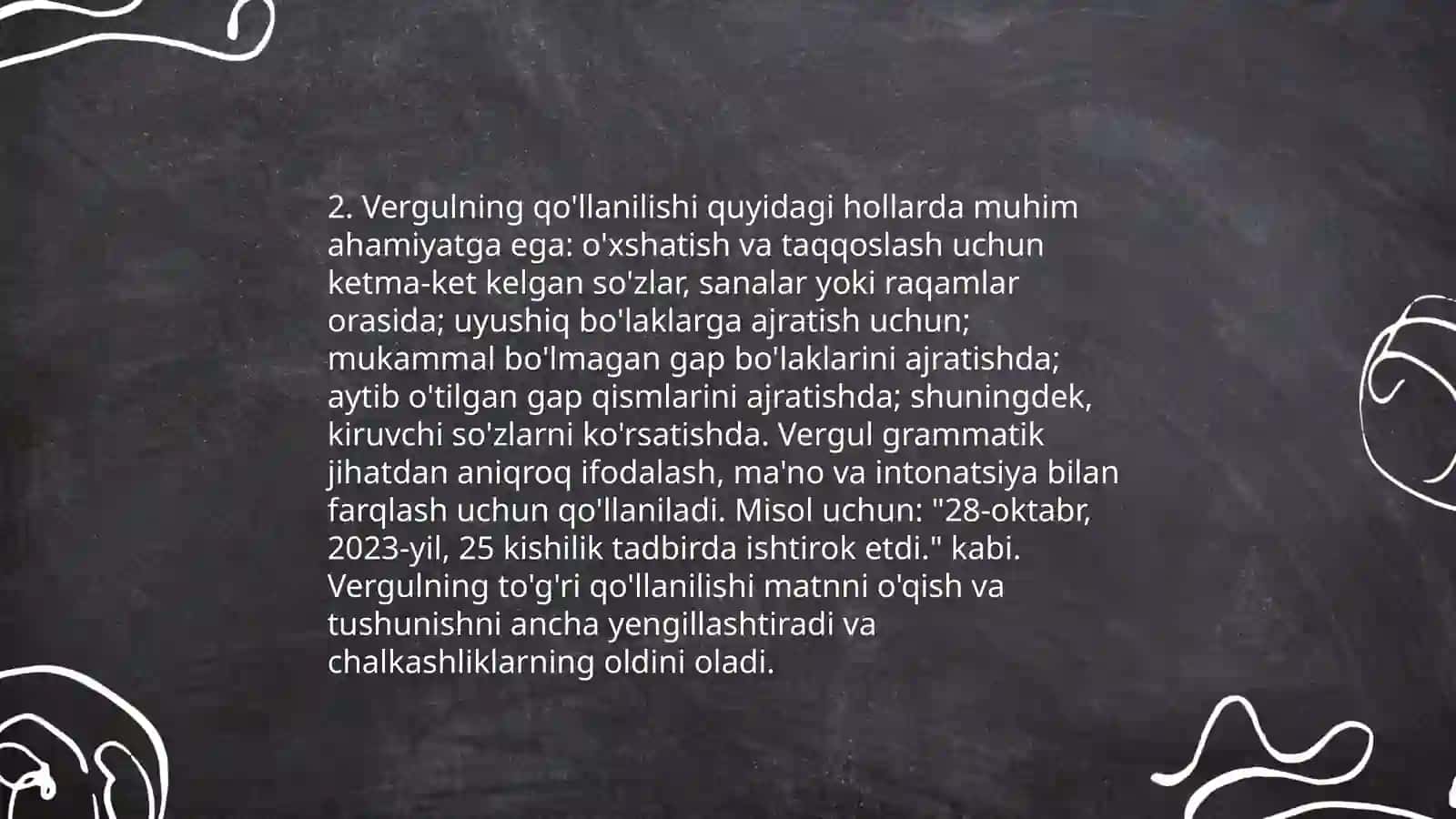 Ona-tilidan tinish belgilari 4