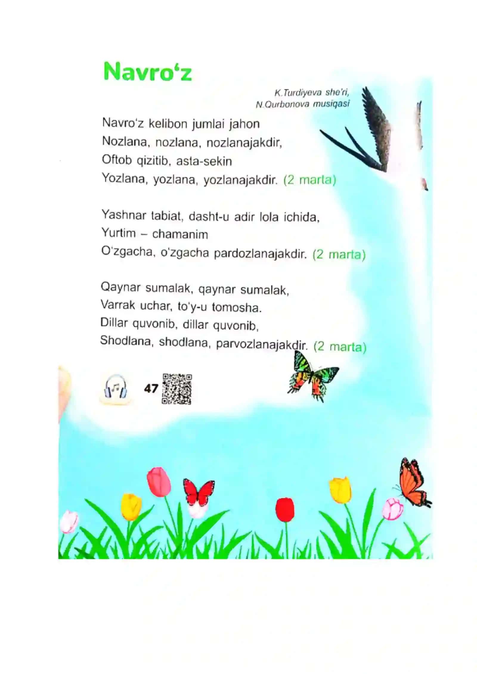 4-sinf Musiqa Navro'z 4