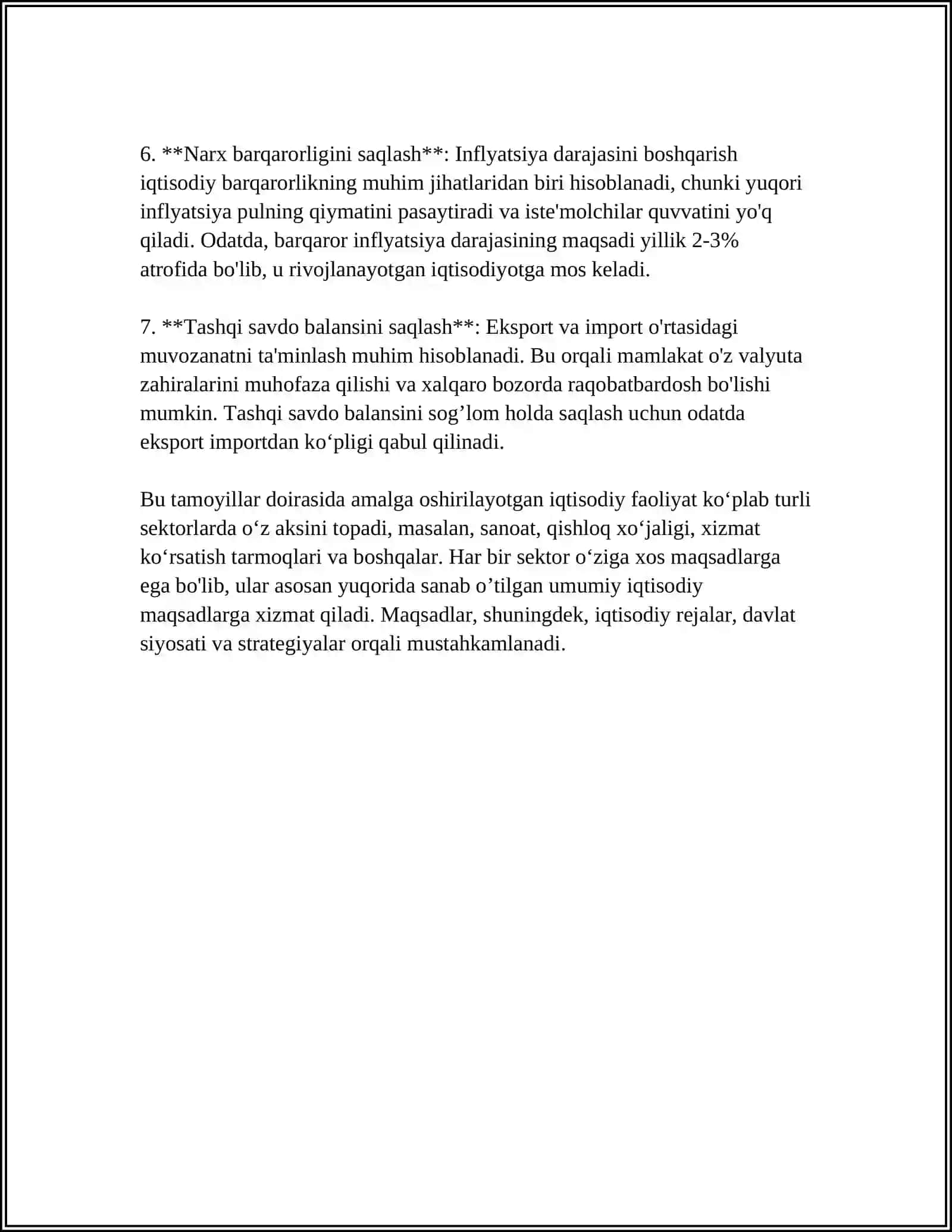 IQTISODIY FAOLIYAT VA UNING TURLARI 4