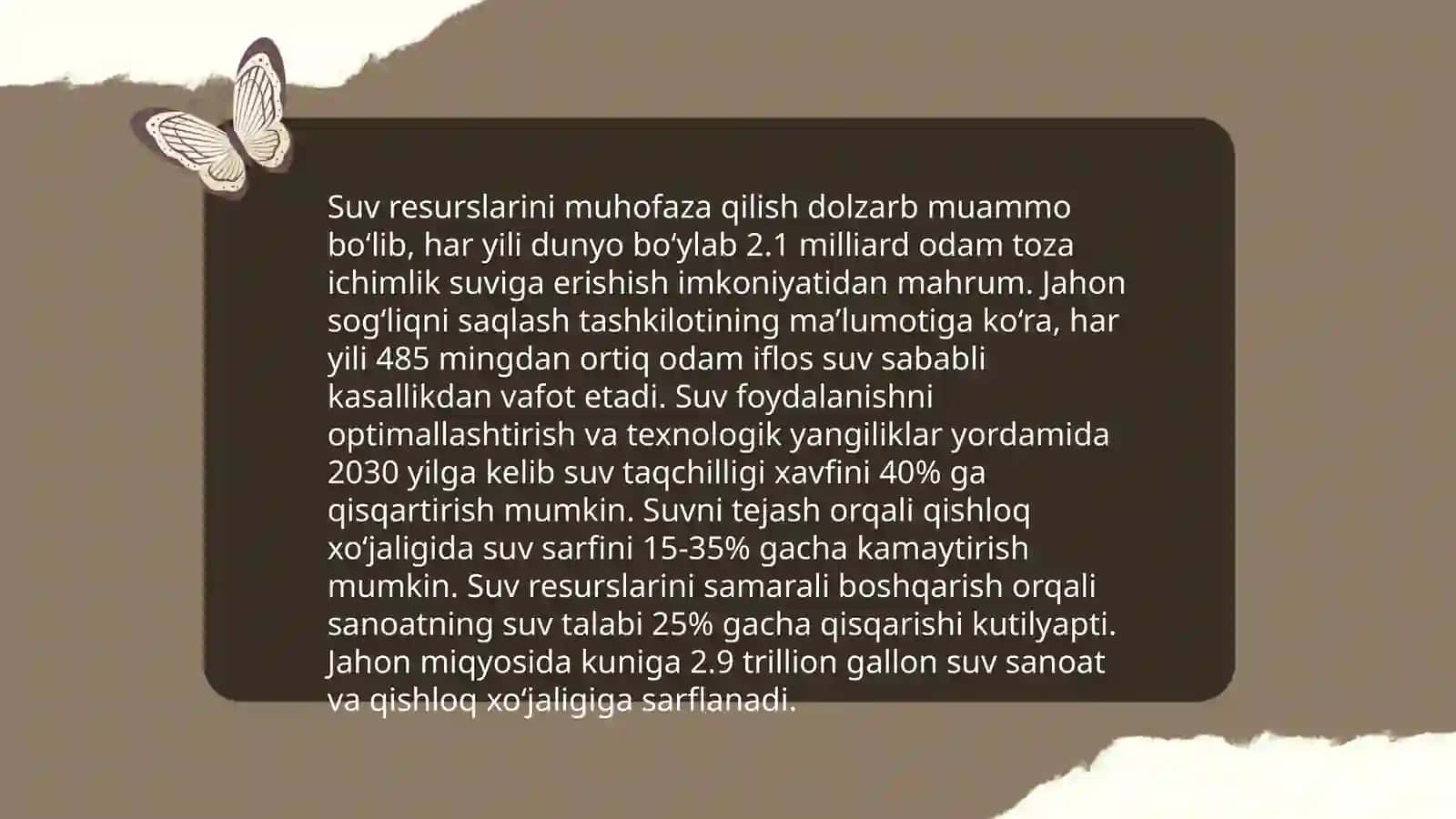 Ekologiya va tabiatni asrash 4