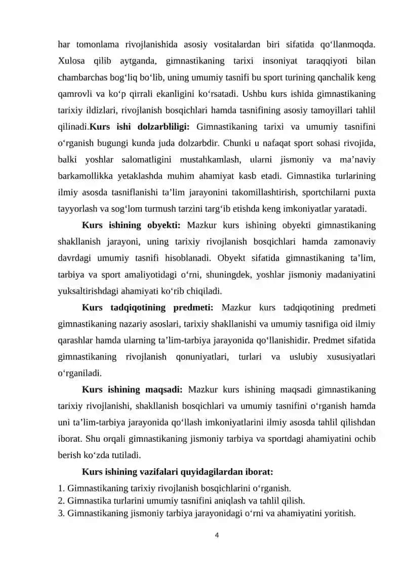 Gimnastikaning tarixi va umumiy tasnifi 4