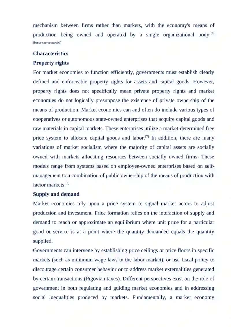 Market Economy 4