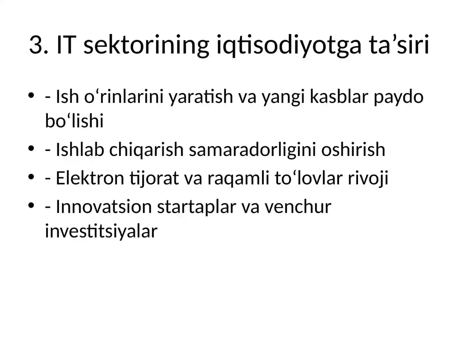RAQAMLI IQTISODIYOTDA IT SEKTORI 4
