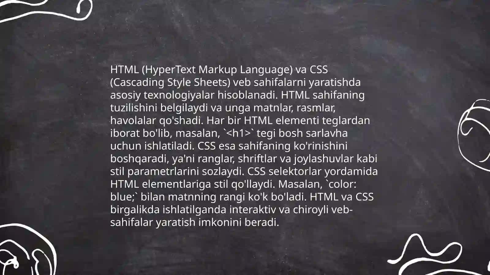 Veb-sayt dizayni asoslari 4