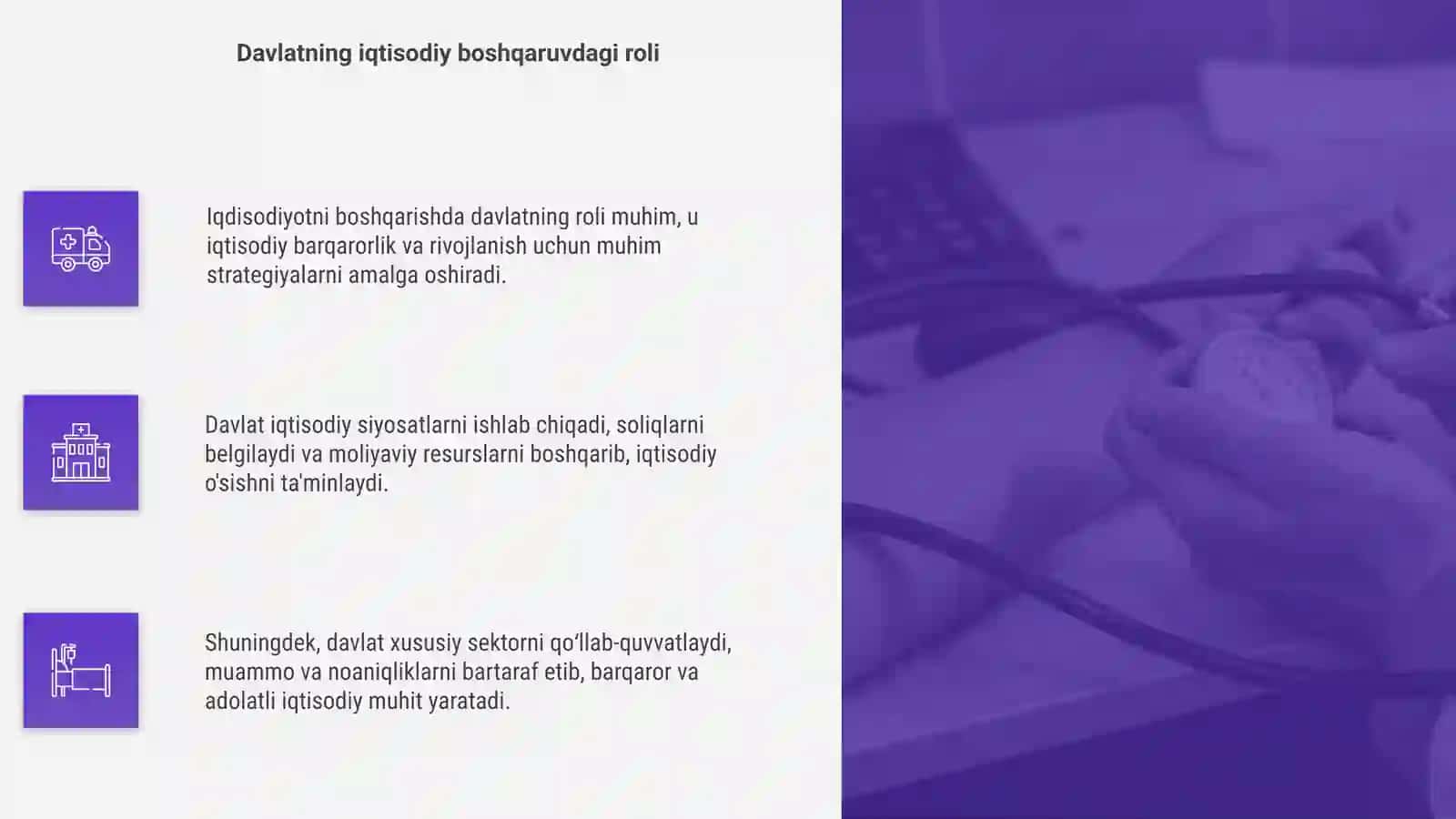 Iqdisodiyotning boshqarishda davlatning yòli 4