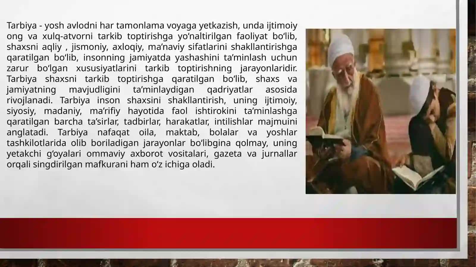 Boshlang‘ich ta’limda tarbiya jarayonining mazmuni va mohiyati 4