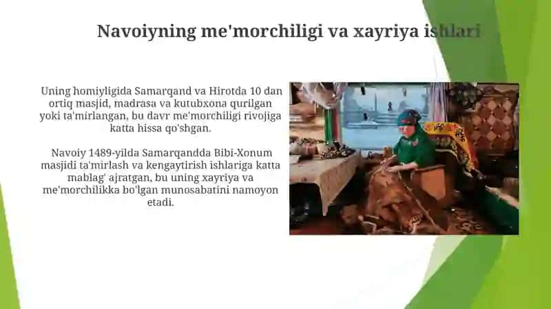 Alisher Navoiyning hayot yõli 4