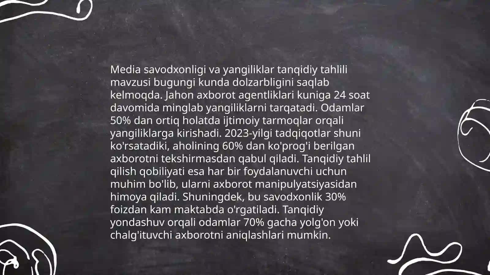 Mediasavodxonlik ko'nikmalarini rivojlantirishda televideniyaning roli 4