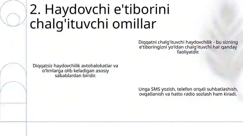 Xavfsizlik Haydovchilik Texnikasi 4