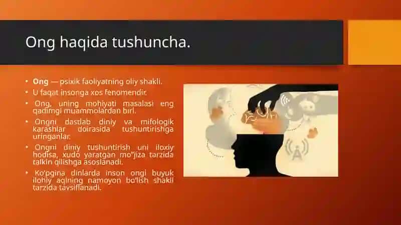 Ong taraqqiyoti va ongsizlik 4