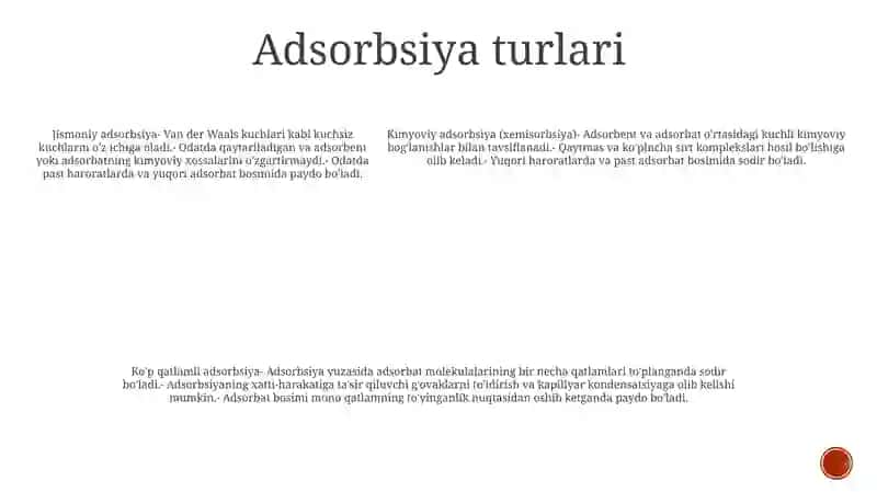 Adsorbsiya Jarayonli Termodinamika 4