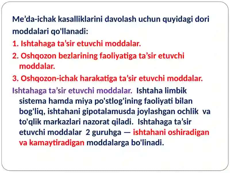 ME’DA-ICHAKFAOLIYATIGA TA’SIR ETUVCHI MODDALAR 4
