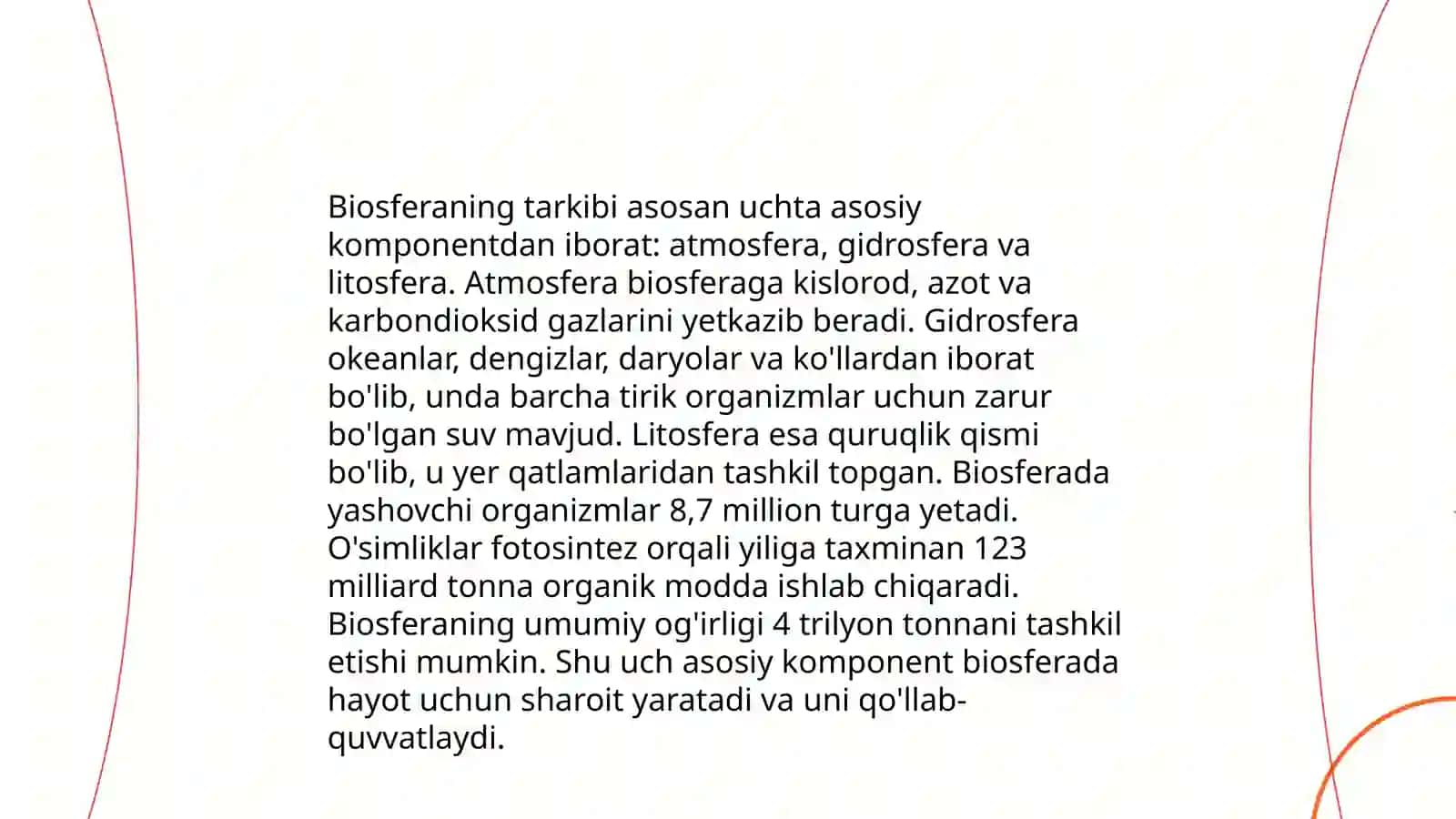 Biosfera haqida tushuncha 4