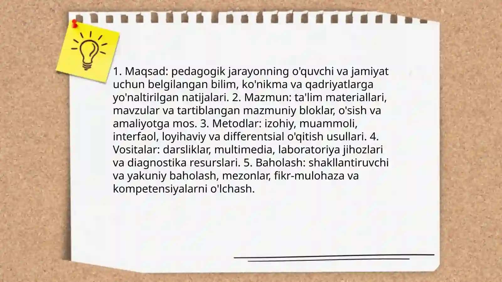 Pedagogik Jarayon Tizim Sifatida 4