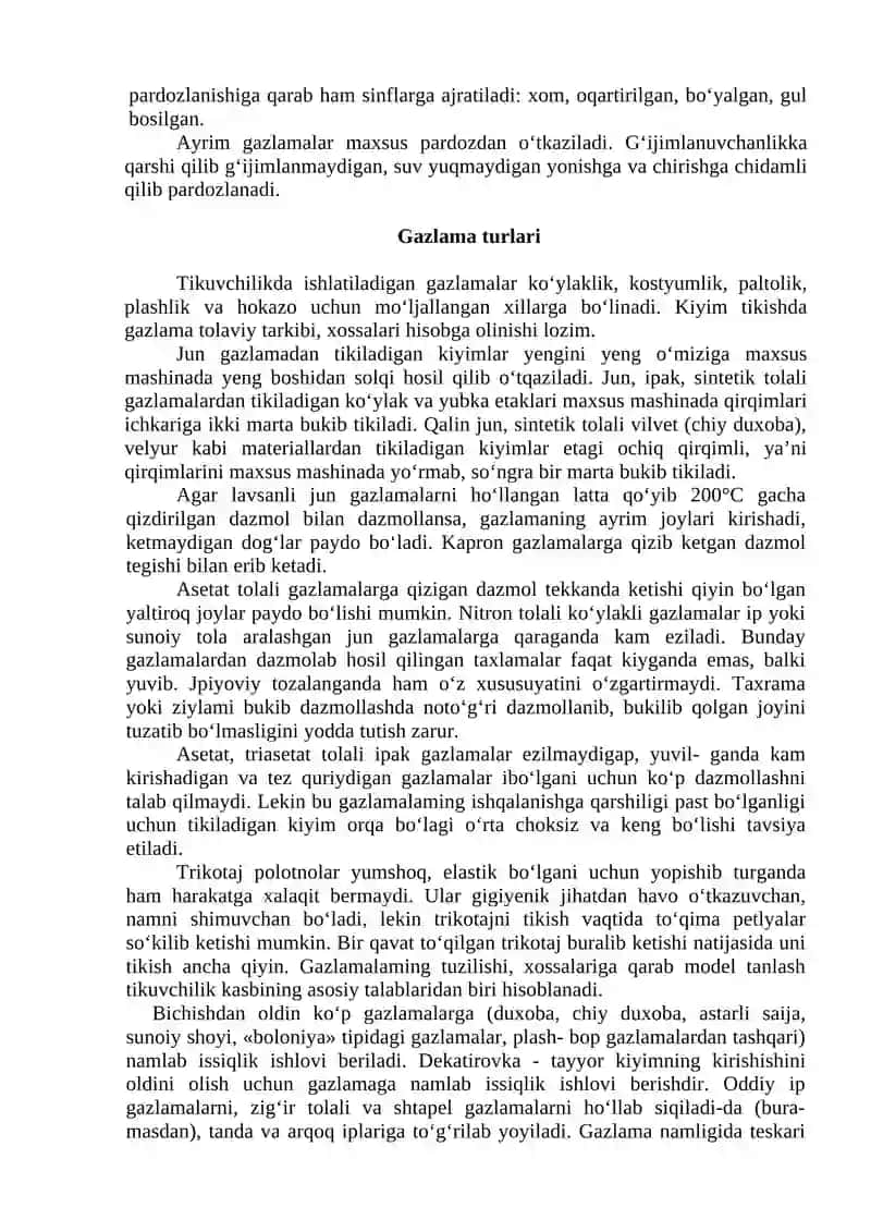 BADIIY BEZASH MA’RUZALAR MATNI 4
