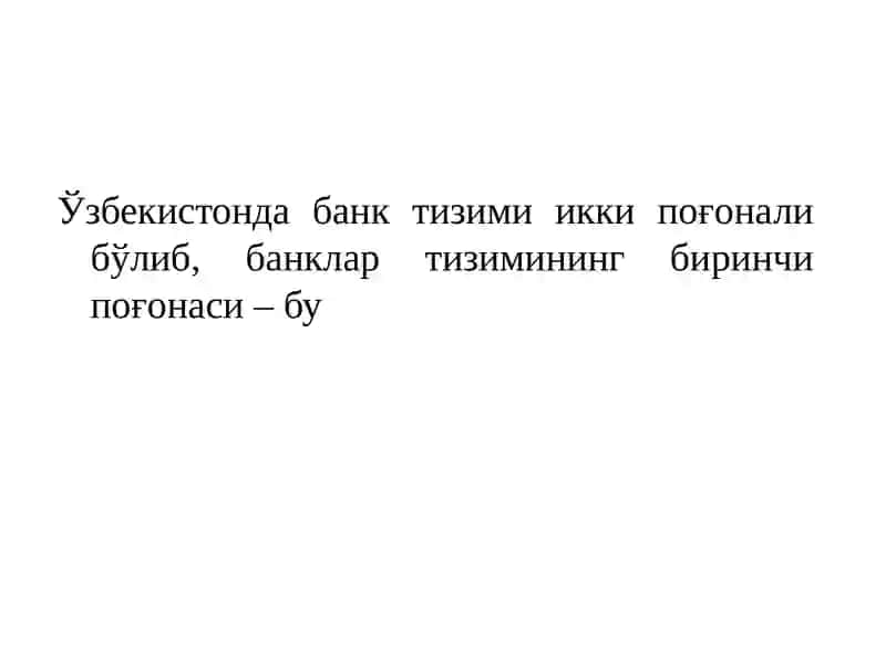 БАНК ISHI КАФЕДРАСИ 4