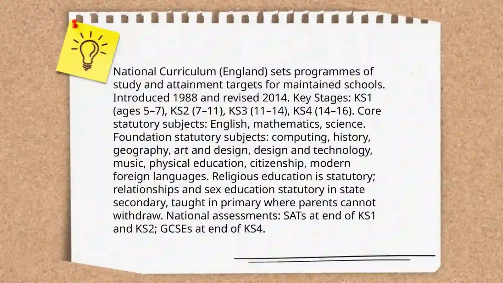 British education system 4