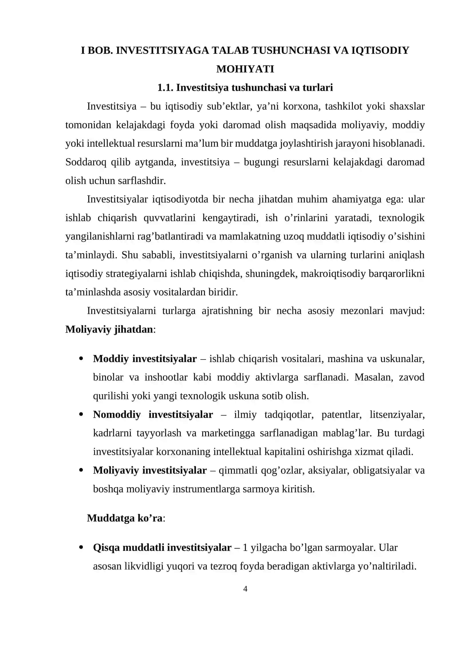 INVESTITSIYAGA TALAB FUNKSIYASI VA AKSELERATOR MODELI 4
