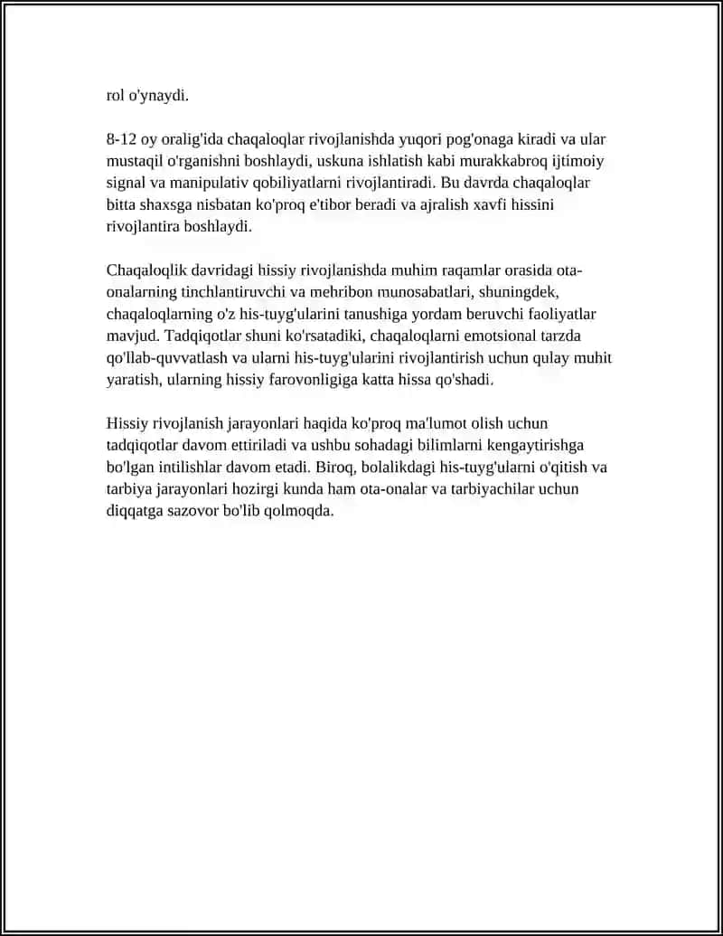 CHAQALOQLIK DAVRINING PSIXOLOGIK XUSUSIYATLARI 4