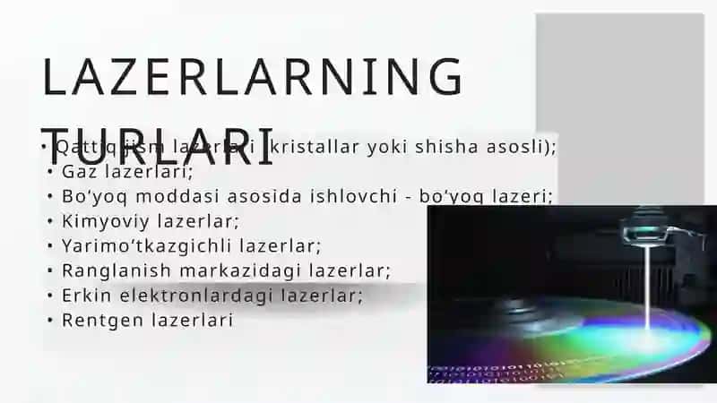 "LAZER NURINING XOSSALARI“ 4