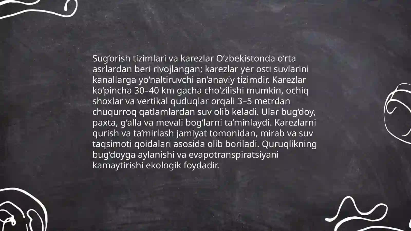An’anaviy dehqonchilik tizimi 4