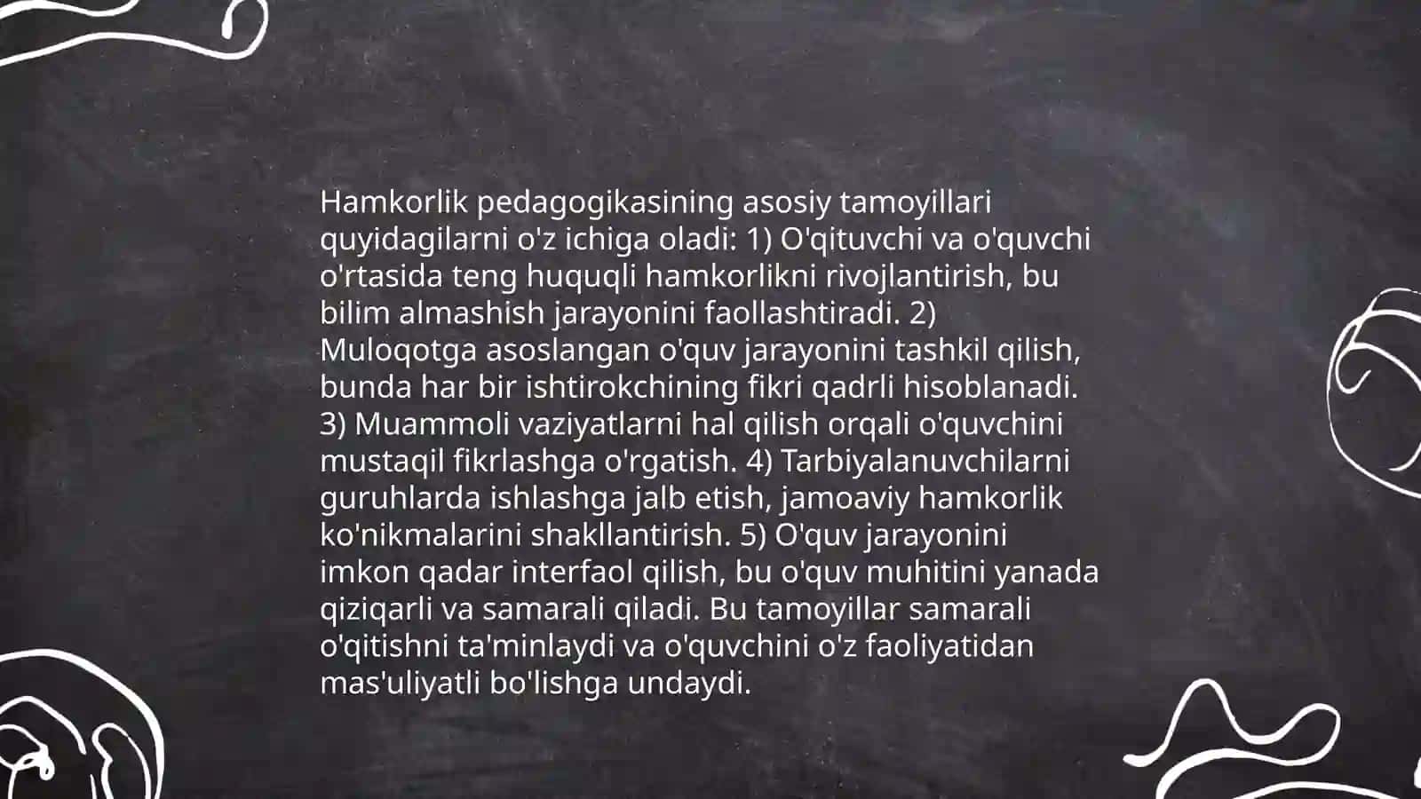 Hamkorlik pedagogikasi nazariy asoslari 4