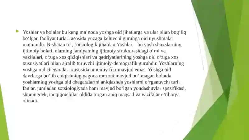 YOSHLAR BILAN IJTIMOIY ISH 4