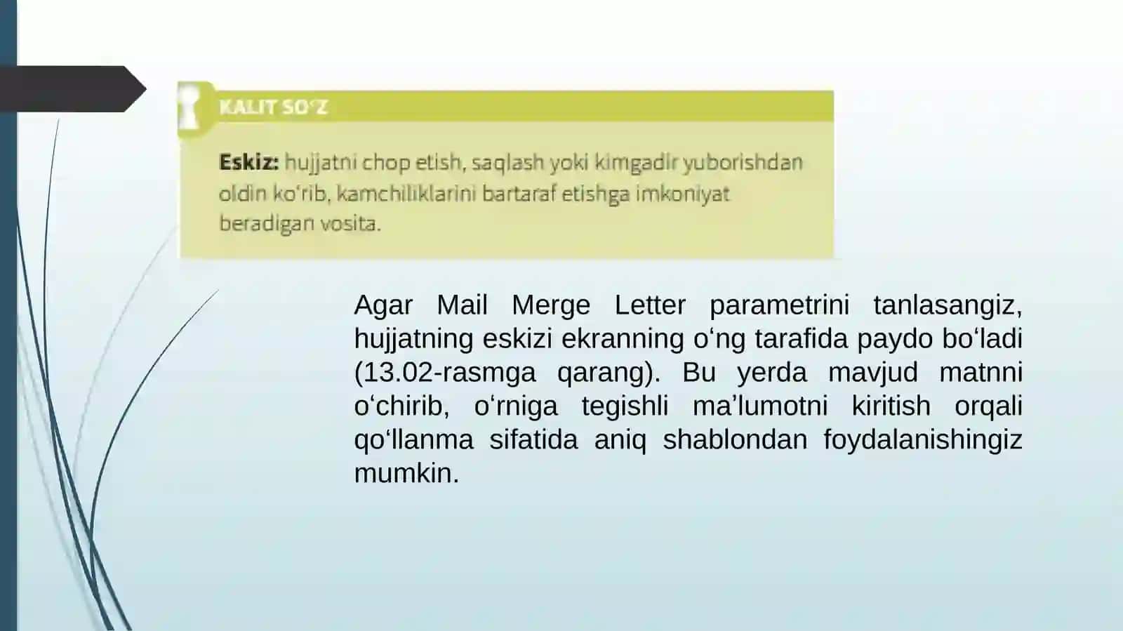 9-sinf, 39-dars Sahifa maketi 4