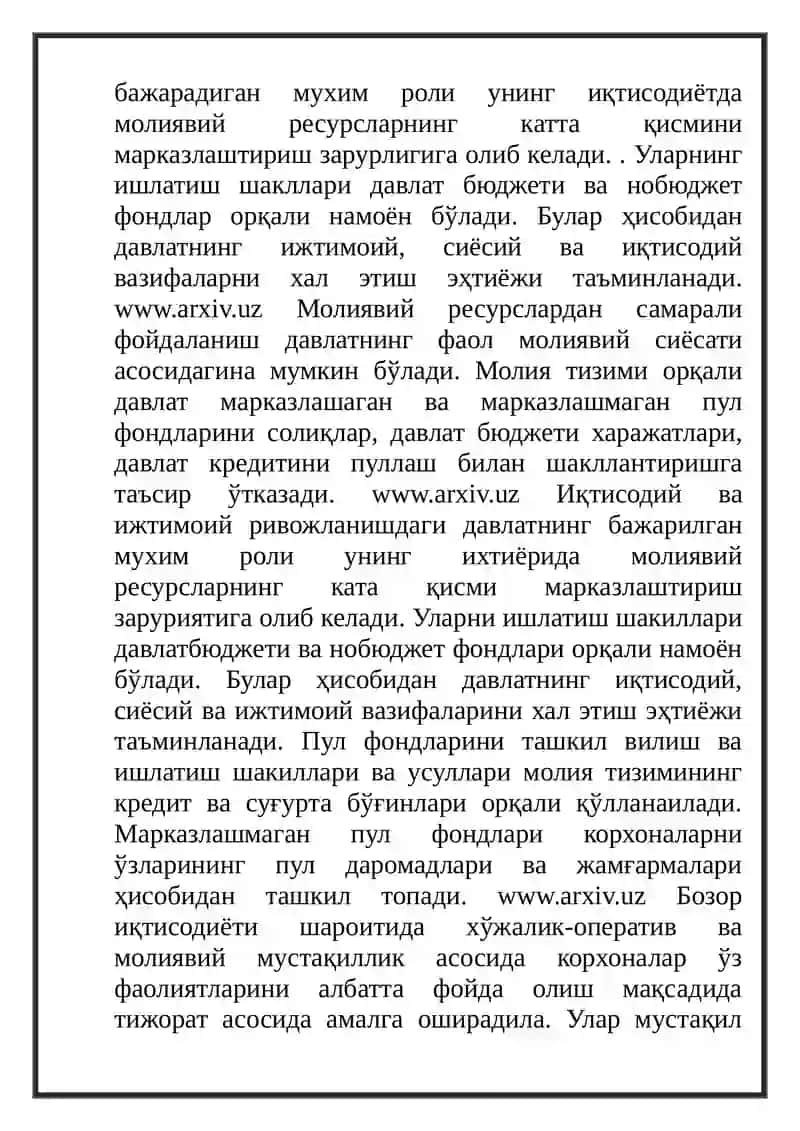 Korxonalarning moliyaviy resurslari 4
