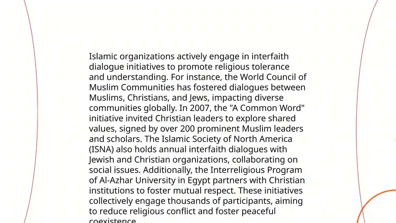 The Role of Islamic Organizations in Community Development 4