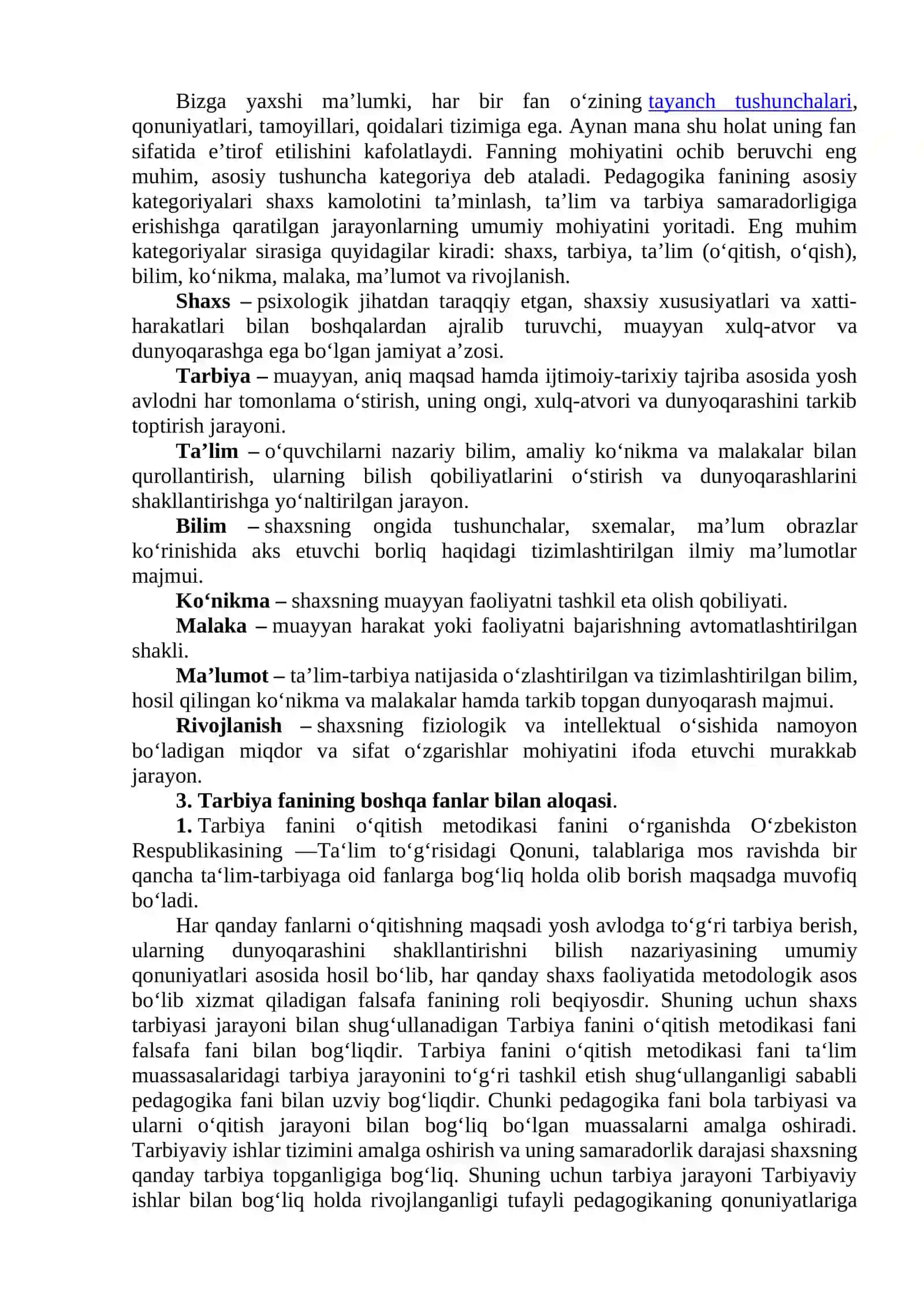 Tarbiya fanining maqsad va vazifalari 4