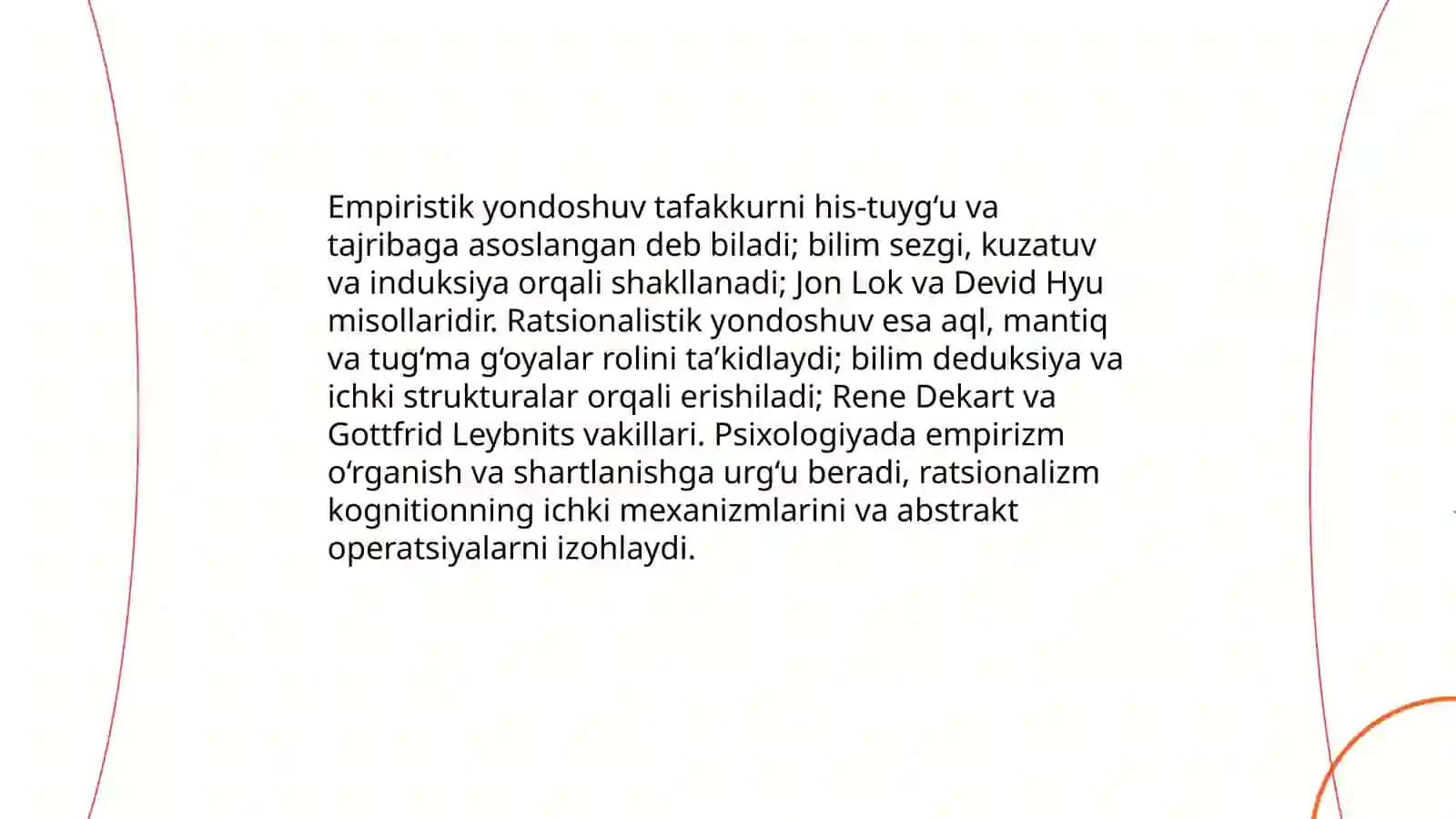 Tafakkur borasidagi psixologik nazariyalar 4