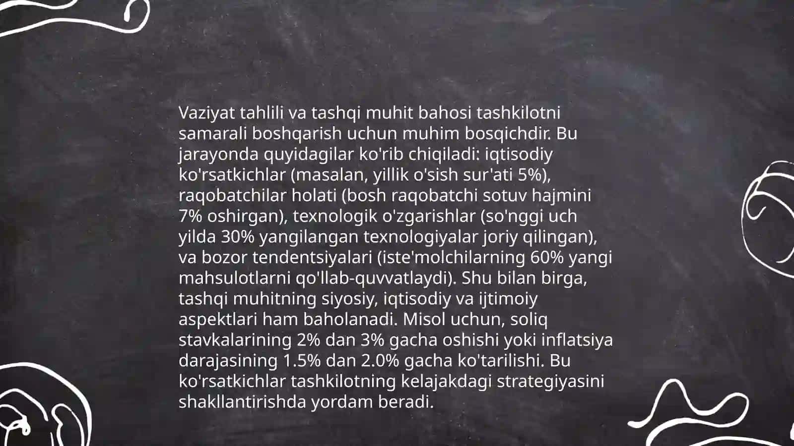 Strategik boshqaruvning hususiyatlari 4