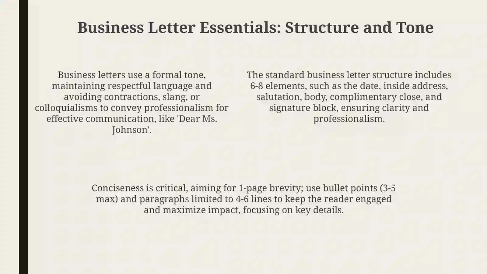 Writing 2 types of letter 4
