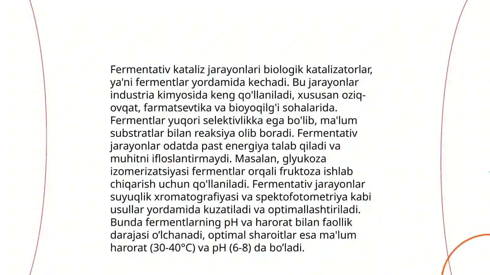 Kataliz nazariyalari. Fermentativ kataliz 4