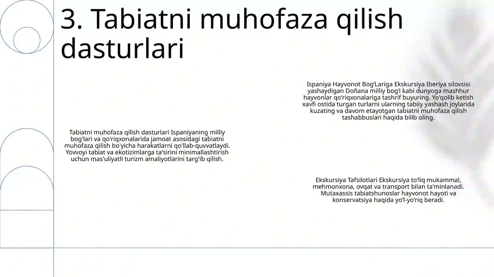 Ispaniya Hayvonot BogʻLariga Ekskursiya 4