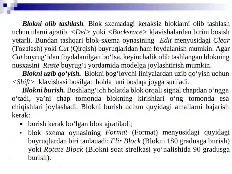 Matlab tizimi 4
