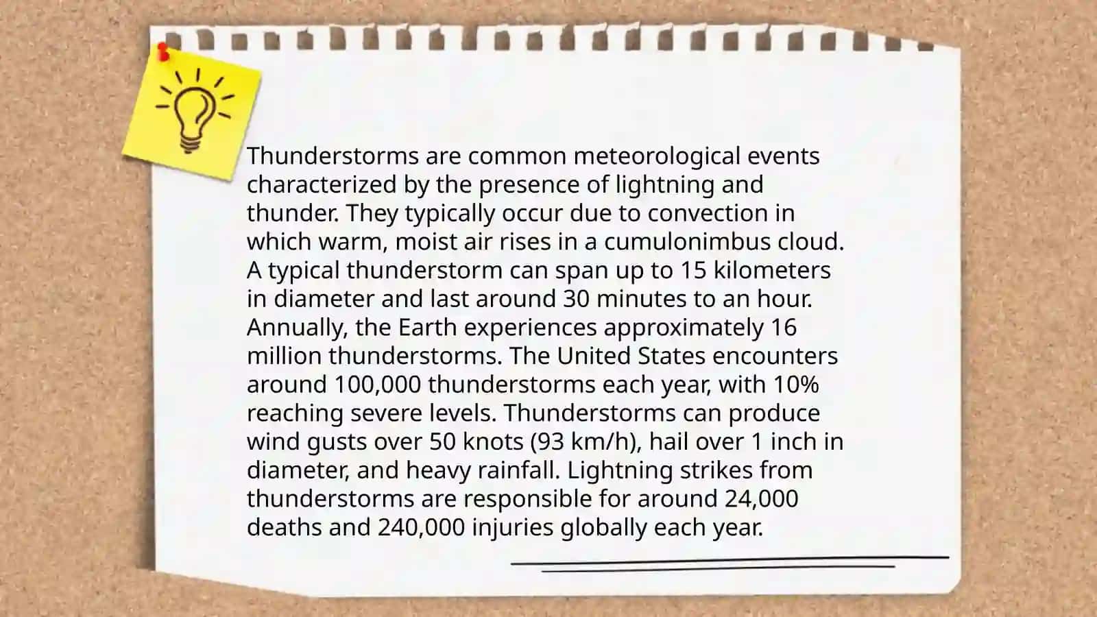 The experience of different weather 4