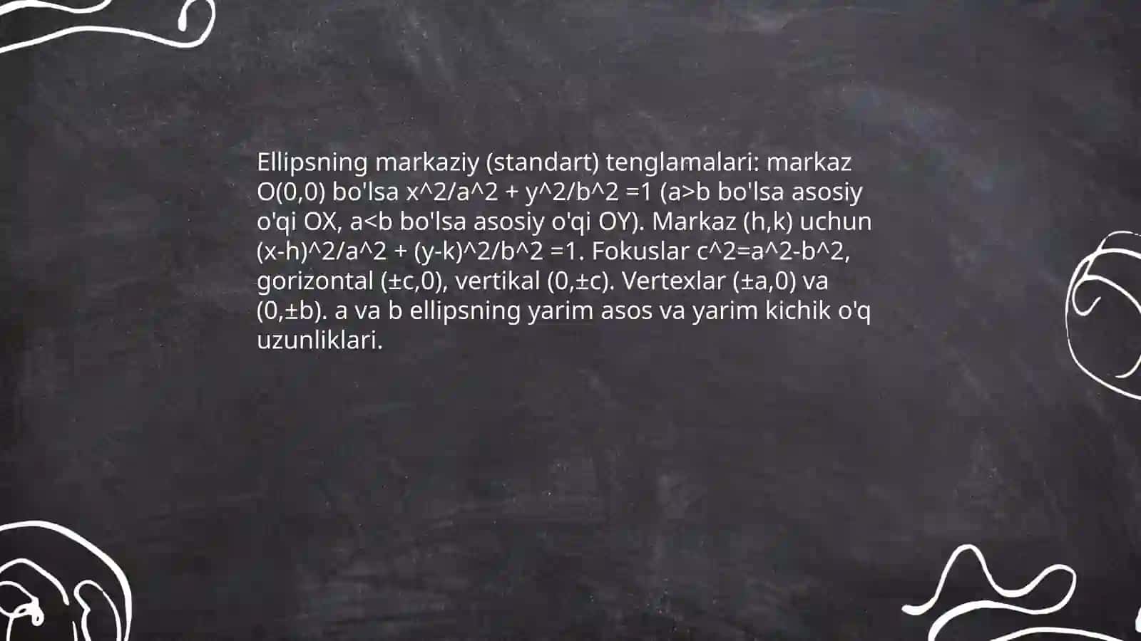 Ellips Haqida Toliq Malumot 4