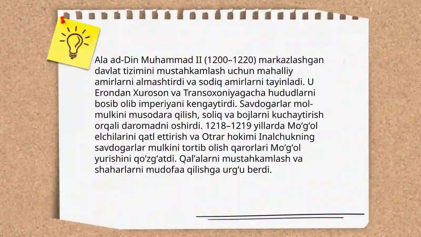 Xorazmshoh va Moʻgʻullar 4